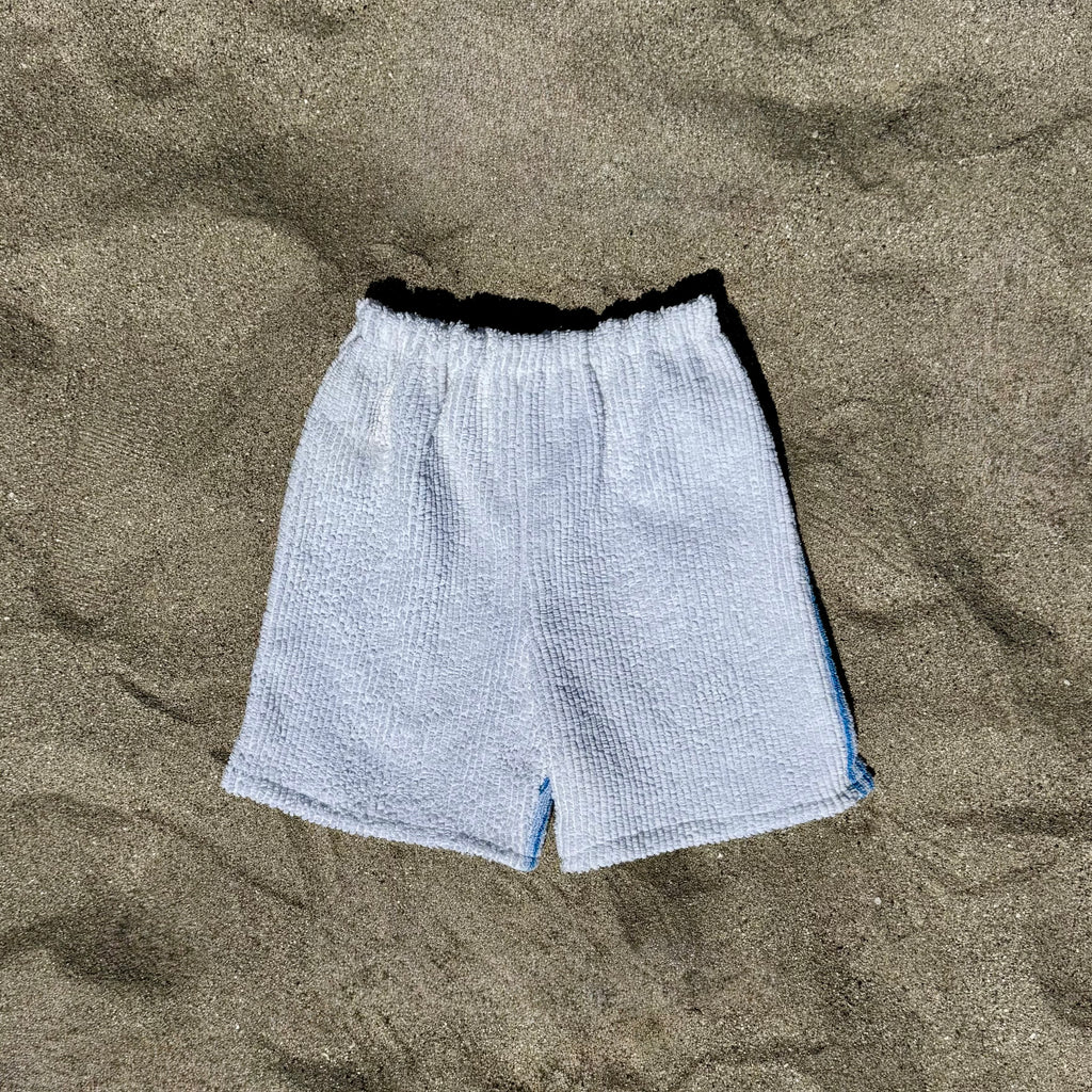 Terrycloth #3 - Blue Back Stripes