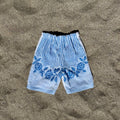 Terrycloth #5 -Blue Roses no2