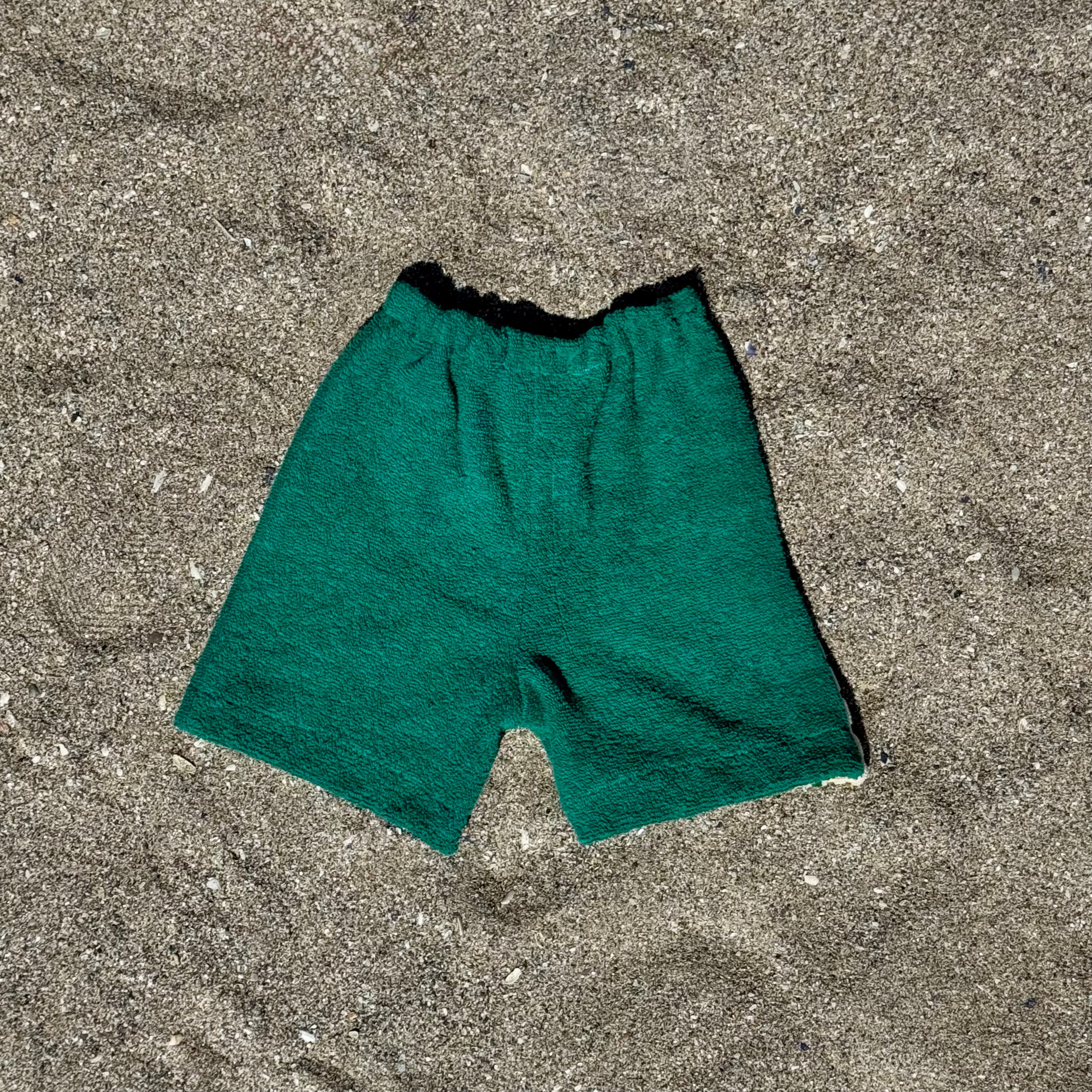 Terrycloth #6 - Shapes & Green
