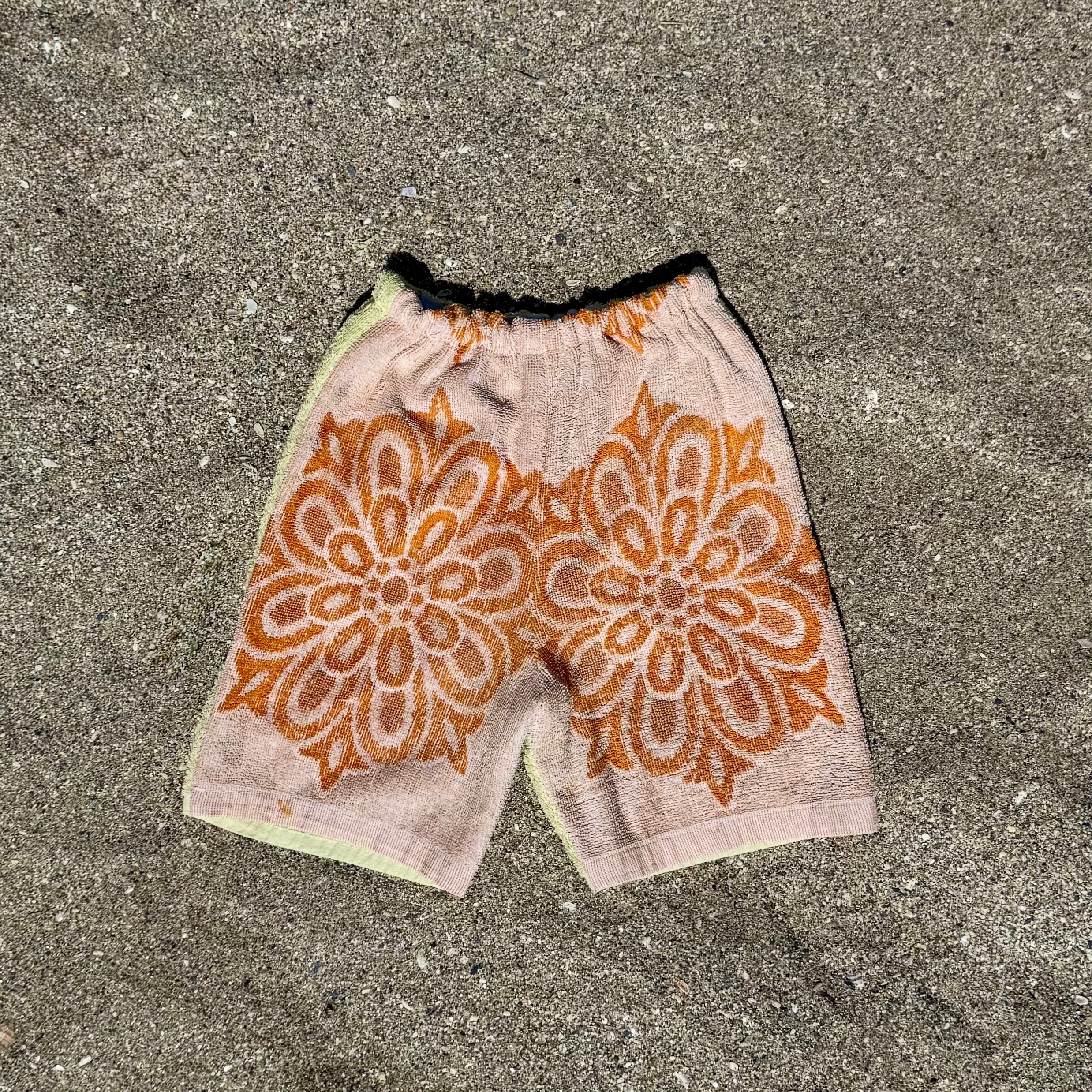 Terrycloth #8 Orange Flower